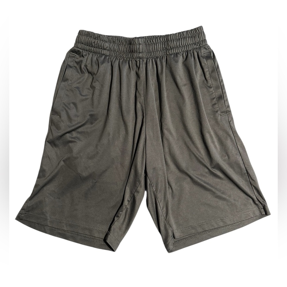 Amazon Essentials Men's Charcoal Athletic Shorts